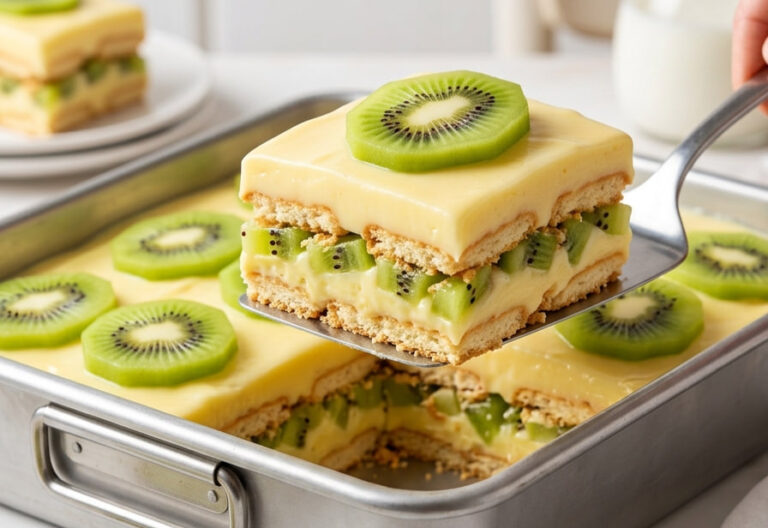 Najbolji Recept za Brzu Tortu sa Kivijem: Osvežavajući Voćni Desert