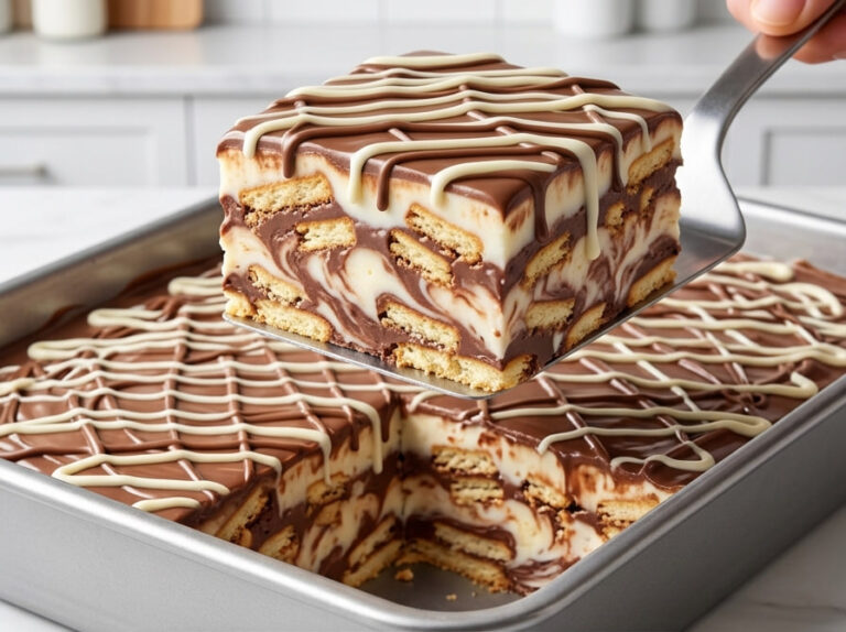 Najbolji Recept za Brzu Kinder Tortu: Dvobojni Nepečeni Desert