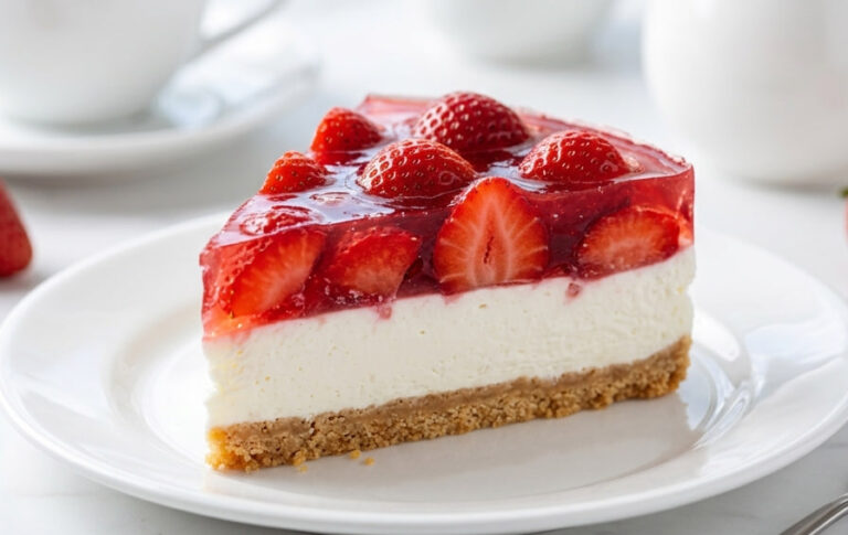 Brzi Kolač Sa Jagodama – Osvežavajući Voćni Desert Bez Pečenja