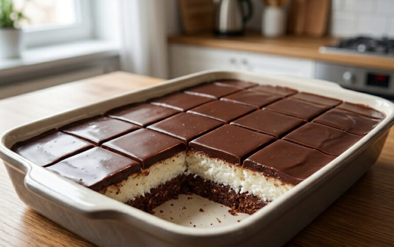 Kokos Bajadera Najbolji Recept za Brzi Kolač bez Pečenja