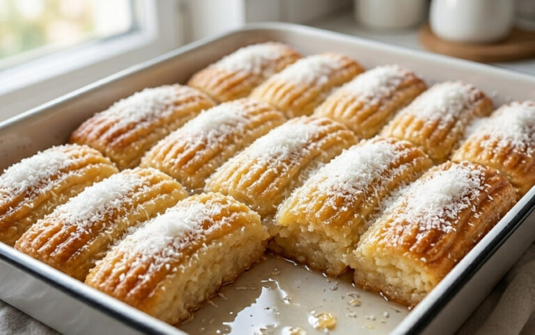 Kokos Zaliveni Kolač Najbolji Recept za Sočan Domaći Desert