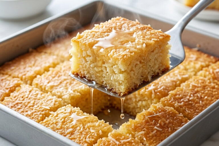 Sočni Kolač sa Kokosom i Grizom: Brzi zaliveni desert na šolje