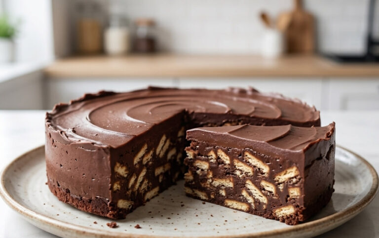 Čokoladna Keks Torta Najbolji Recept za Brzi Desert bez Pečenja