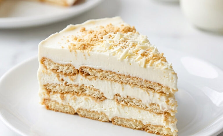 Brza Bela Plazma – Raskošna Kremasta Torta Bez Pečenja