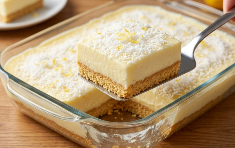 Najbolji Recept za Limun Kokos Kocku: Osvežavajući Domaći Desert