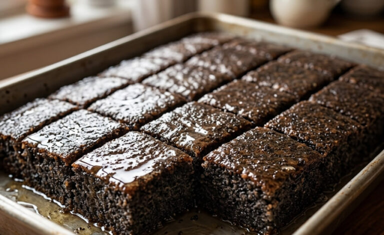 Sočni Kolač sa Makom Najbolji Recept za Tradicionalni Zaliveni Desert