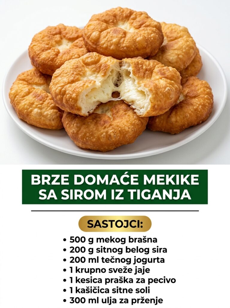 Brze Domaće Mekike sa Sirom iz Tiganja: Vazdušaste i Bez Kvasca