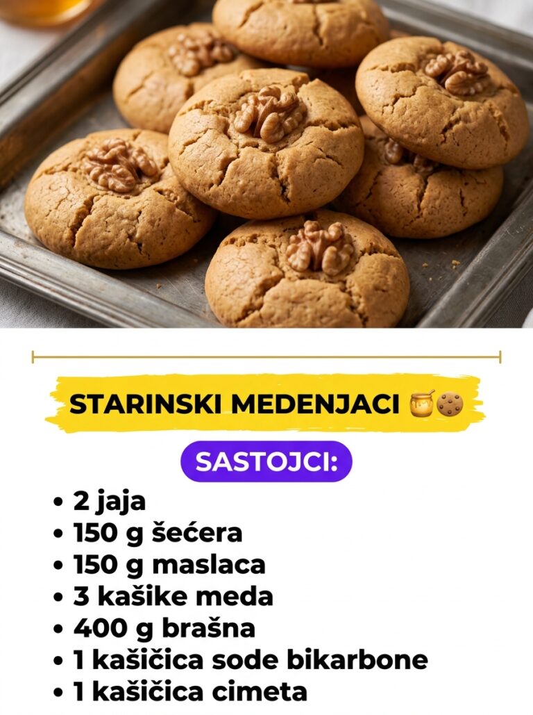 Najbolji Recept za Starinske Medenjake: Meki Domaći Kolačići
