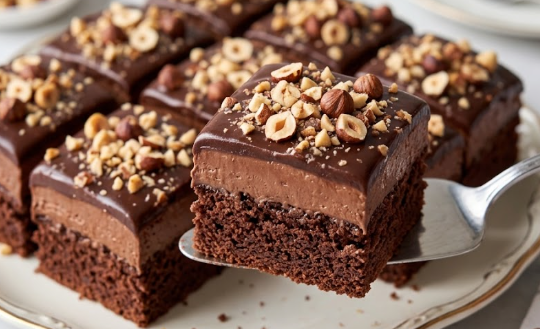 Čoko lešnik kocke – savršen kremasti kolač sa čokoladom