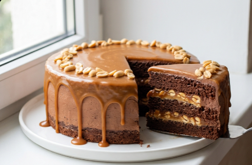 Snickers Torta Puna Karamela: Bogata čokoladna fantazija