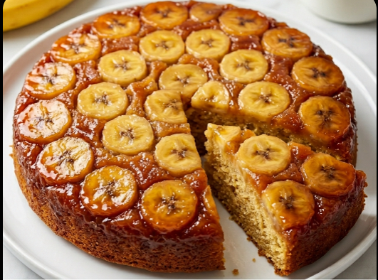 Najbolji Recept za Kolač sa Bananama: Prevrnuti Voćni Desert