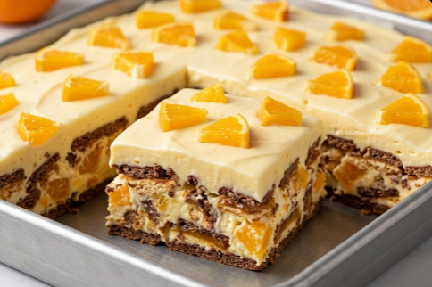 Brza Jafa Torta sa Pomorandžom: Osvežavajući nepečeni desert
