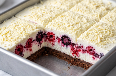 Šumsko Voće Kocke: Osvežavajući kremasti desert bez rerne