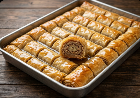 Sočna Domaća Rozbata sa Orasima i Sirupom: Tradicionalni Recept