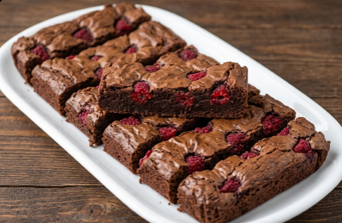 Sočni Američki Čokoladni Brauni sa Malinama: Originalni Fudgy Recept