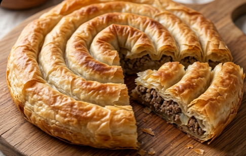 Domaći Burek Sa Mesom – Najbolji Recept Sa Gotovim Korama