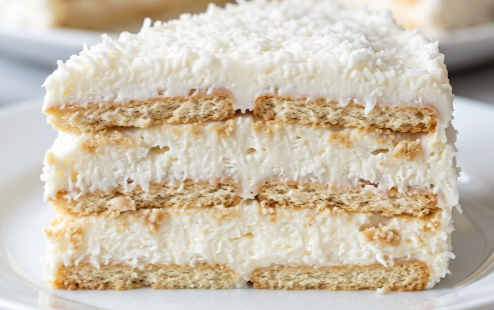 Kokos Keks Torta na Šolje: Kremasti tropski san bez pečenja