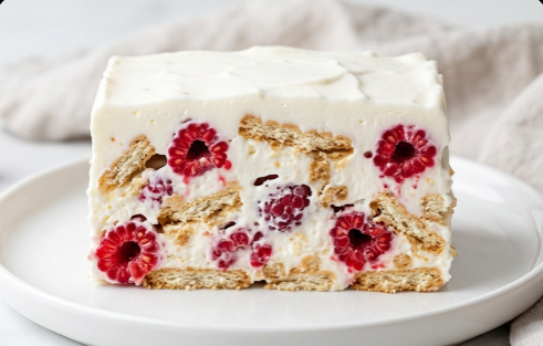 Brza Torta sa Malinama: Osvežavajući desert bez pečenja gotov za 15 minuta