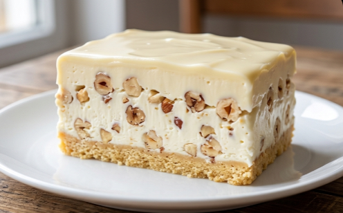 Bela Nugat Torta: Raskošni kremasti desert sa lešnicima bez pečenja
