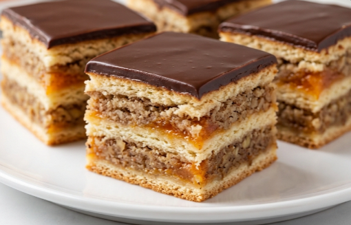 Najbolji Recept za Žerbo Kocke: Tradicionalni Kolač sa Orasima i Džemom