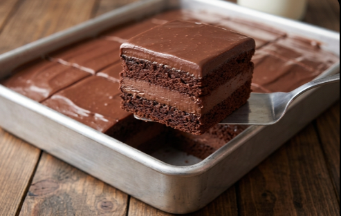 Čokoladna Torta Iz Pleha – Najbolji Recept Za Sočni Desert Sa Ganache Kremom