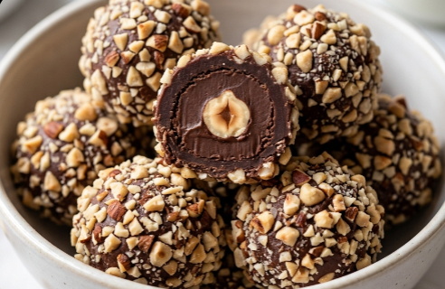 Ferrero Kuglice sa Lešnikom: Luksuzni domaći desert za samo 15 minuta