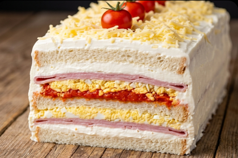 Svečana Slana Torta od Tost Hleba: Kraljica svakog predjela