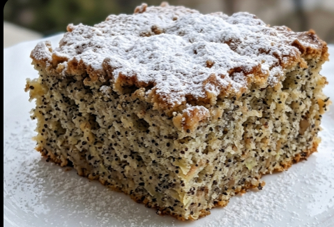 Sočni Kolač Sa Makom I Jabukama – Najbolji Lagani Recept Na Čaše
