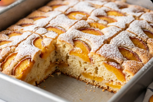 Brzi Kolač Sa Breskvama – Najbolji Osvežavajući Letnji Recept