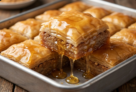 Sočna Baklava sa Plazmom: Moderni klasik sa orasima i keksom