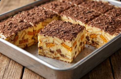 Nepečena Jaffa Torta sa Keksom: Brzi desert sa ukusom pomorandže