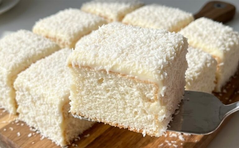 Kokos Kocke Sa Belom Čokoladom: Savršen Nežni Desert