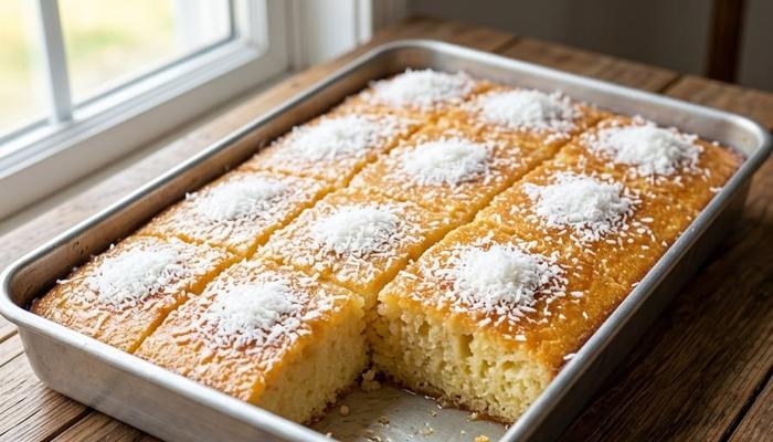 Savršen Zaliveni Kolač sa Kokosom