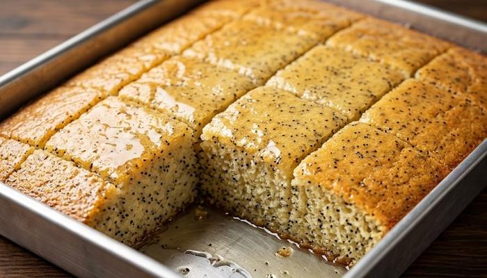 Savršen Zaliveni Kolač sa Makom – Recept