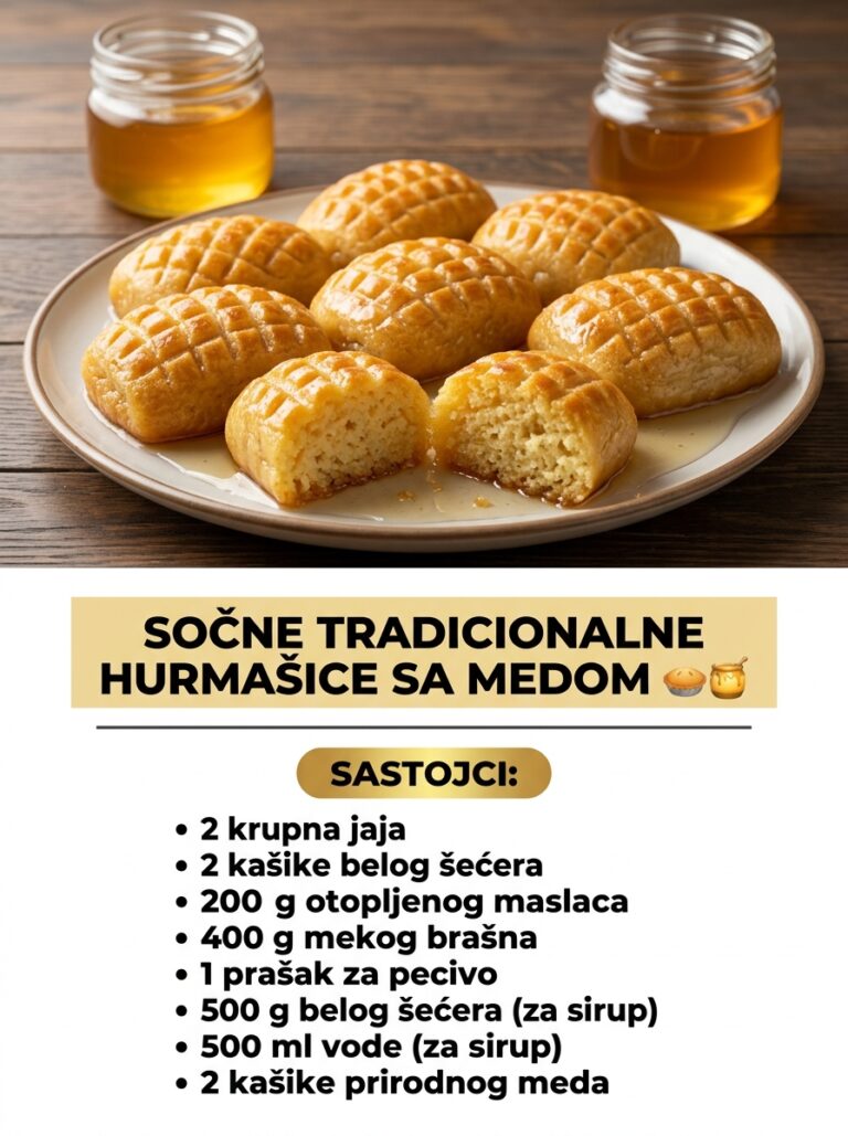 Sočne Tradicionalne Hurmašice sa Medom: Detaljan Recept