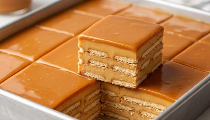 Brzi Kolač sa Pudingom od Karamele – Najbolji Recept